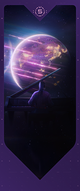 5 Years: Ade On Keys Card